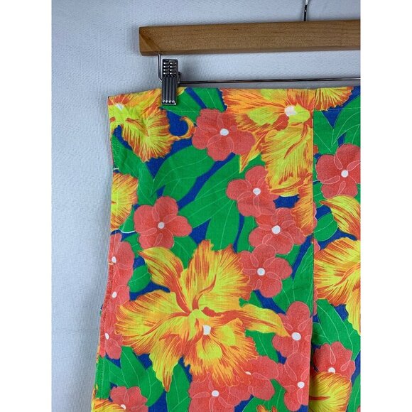 Cest Joli Men Floral Shorts Medium Pol - Picture 2 of 5
